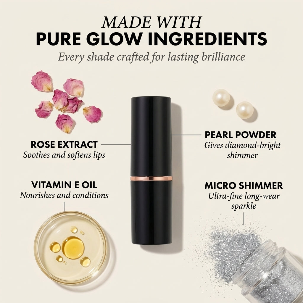 1 + 1 Free - Diamond Lips: Dazzling Glitter, Lasting Confidence