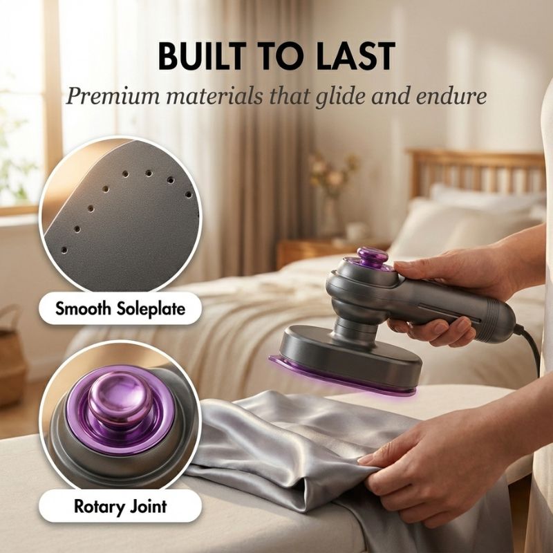Presswick™ – 2-in-1 Portable Handheld Garment Steamer &amp; Travel Iron + 50% OFF
