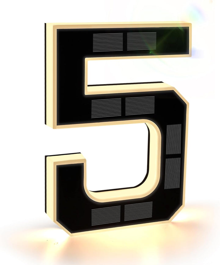 SolarGlow Address Sign - Be Seen, Be Safe - 50% OFF