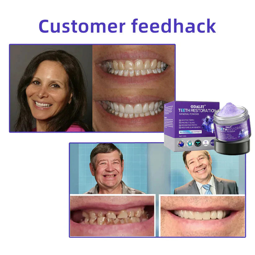 The RestoreGum Mineral Powder - Dentist-Approved, TGA Recommended for Gum &amp; Tooth Repair + 50% OFF