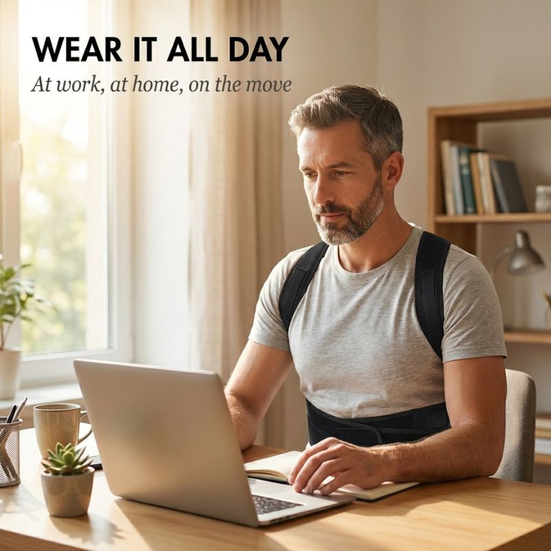 Alignex™ – Dual-Zone Back &amp; Posture Support Brace for Men &amp; Women + 50% OFF