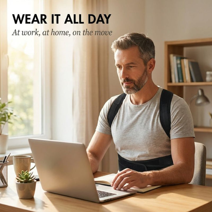 Alignex™ – Dual-Zone Back &amp; Posture Support Brace for Men &amp; Women + 50% OFF