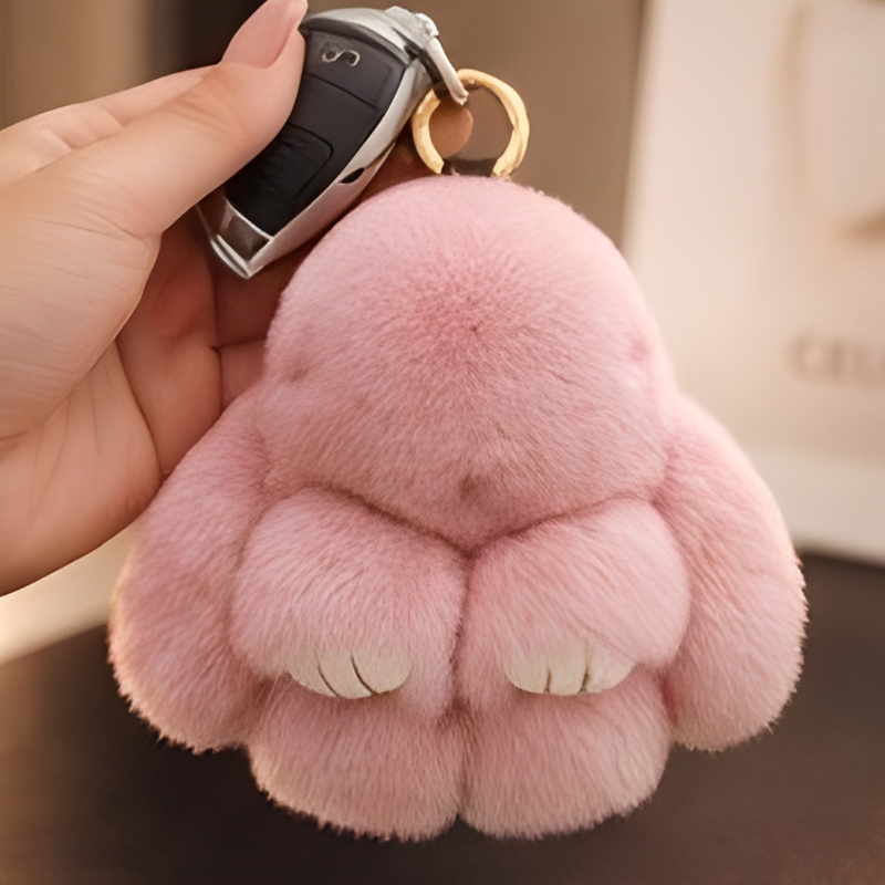 Velvetpaw™ – Ultra-Soft Plush Bunny Keychain with Collectible Tin Gift Box + 50% OFF