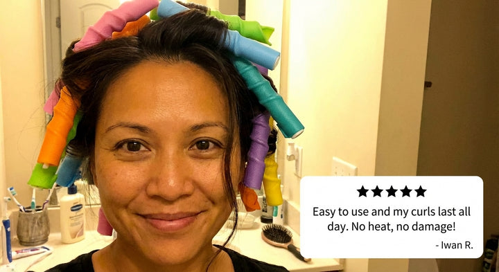 The CurlSerene Ribbons - Perfect Curls, No Heat Damage + 50% OFF