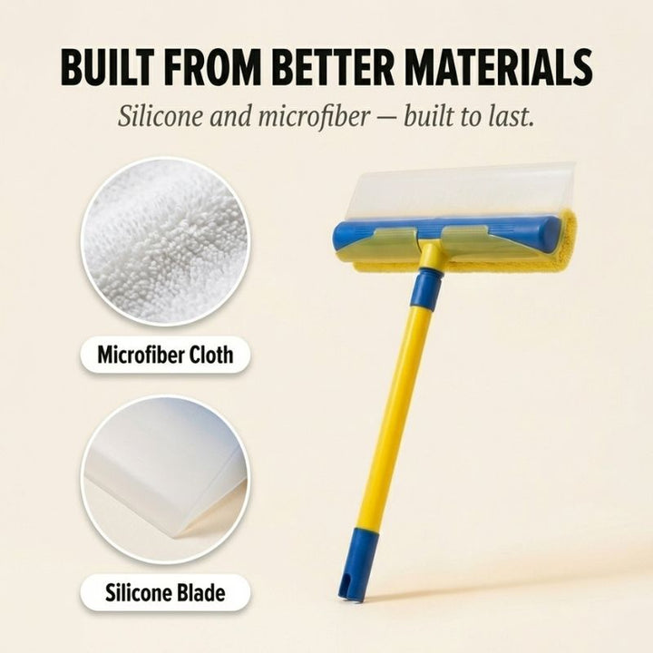 Clarepane™ – 3-in-1 Streak-Free Window Squeegee &amp; Cleaning Set + 50% OFF