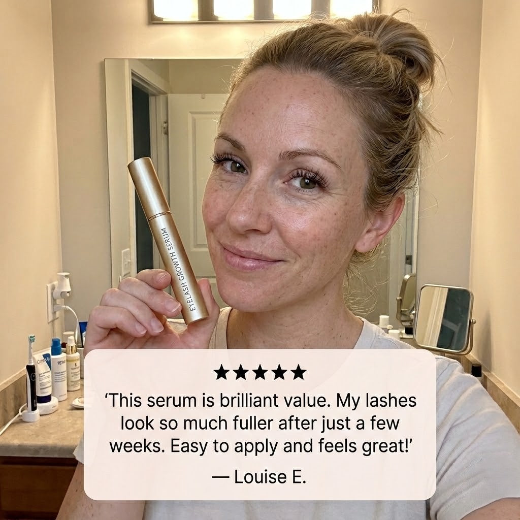 Eyelash Growth Serum - Natural Formula – 1+1 FREE 1