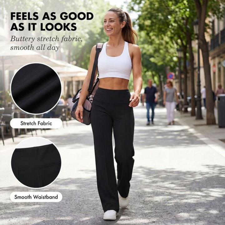 Sloane™ – High Waist Wide Leg Tummy Control Pants + 50% OFF