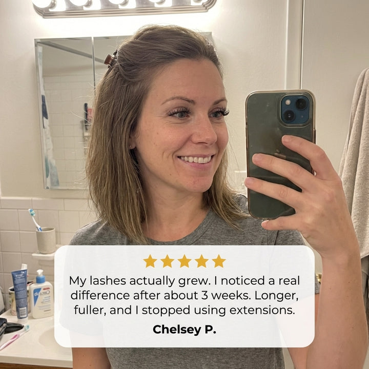 Eyelash Growth Serum - Natural Formula – 1+1 FREE 1