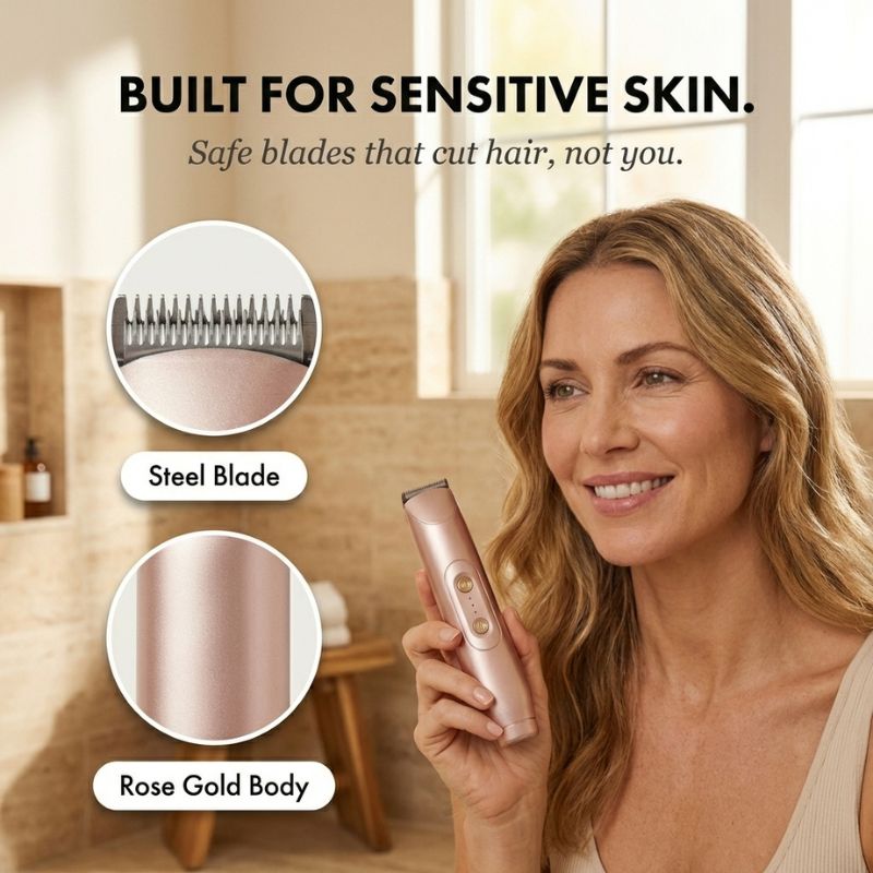 Velura™ – 2-in-1 Dual-Head Electric Shaver &amp; Trimmer for Women + 50% OFF