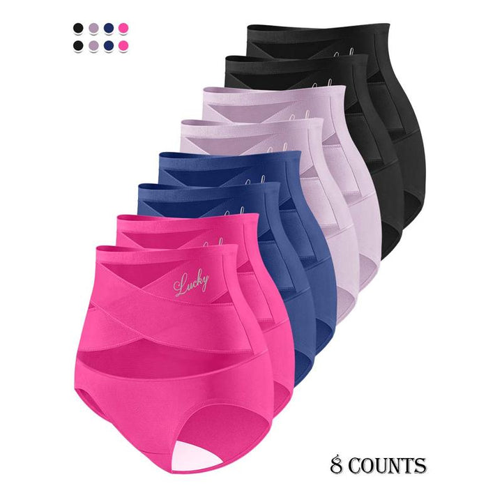 Silhova – High-Waist Cross-Compression Tummy Control Panties + 1+1  FREE