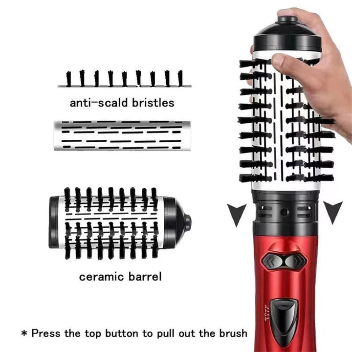 2-in-1 Hot Air Styler and Rotating Hair Dryer – Style, Volumize &amp; Dry with Salon Precision at Home - 50% OFF
