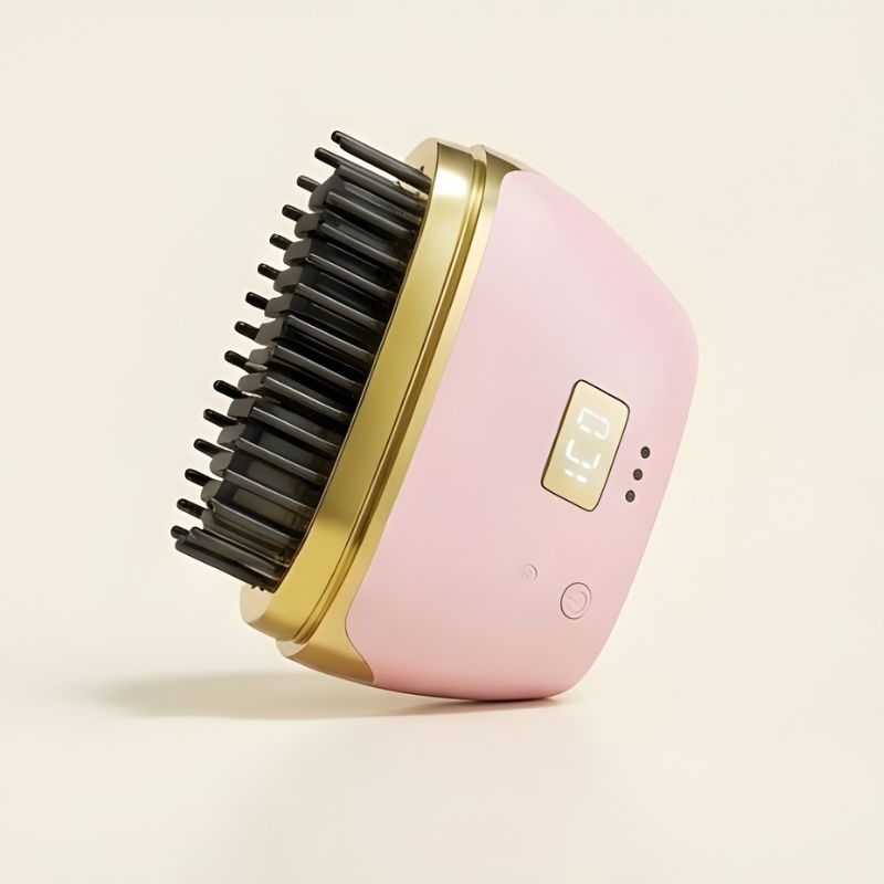 Velura™ – Cordless Hair Straightener Brush with Negative Ions &amp; MCH Ceramic Heat + 50% OFF