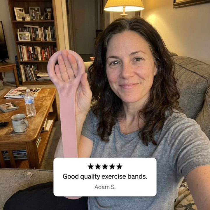 Arcova™ – Silicone Figure 8 Resistance Band for Women, Chest &amp; Arm Toner + 1+1 FREE