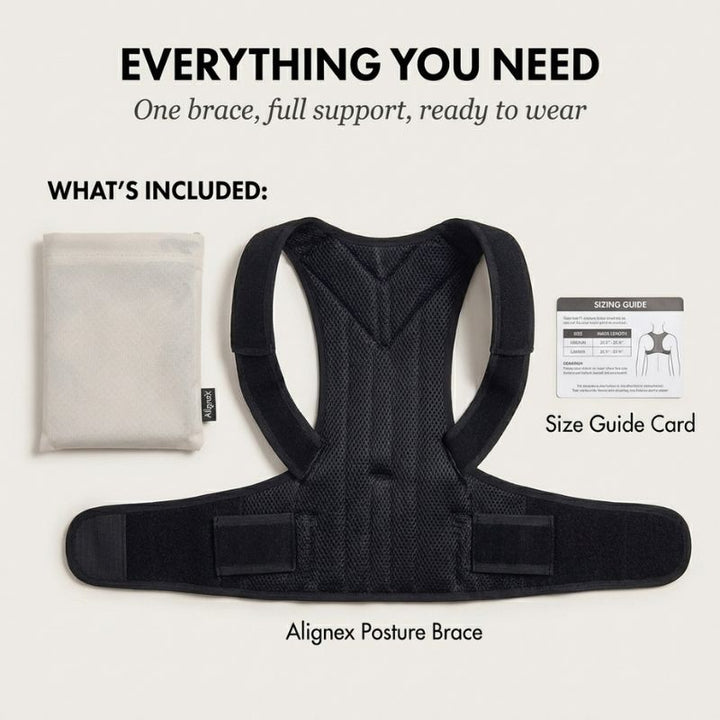 Alignex™ – Dual-Zone Back &amp; Posture Support Brace for Men &amp; Women + 50% OFF
