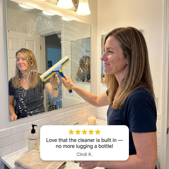 Clarepane™ – 3-in-1 Streak-Free Window Squeegee &amp; Cleaning Set + 50% OFF