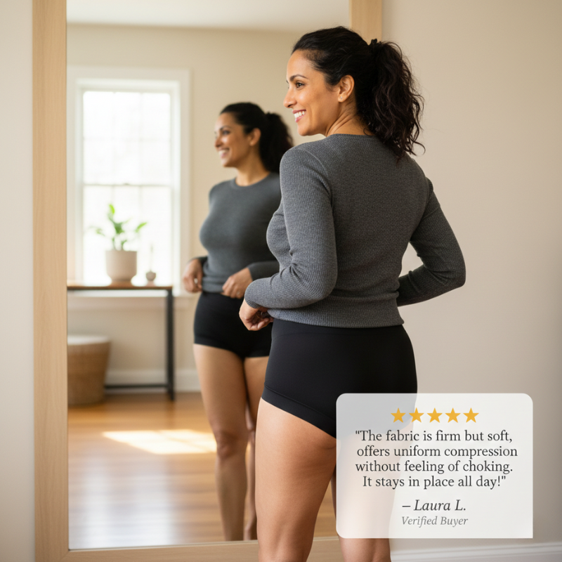 Leakproof High-Waist Tummy-Control Butt-Lifting Panties + 50% OFF