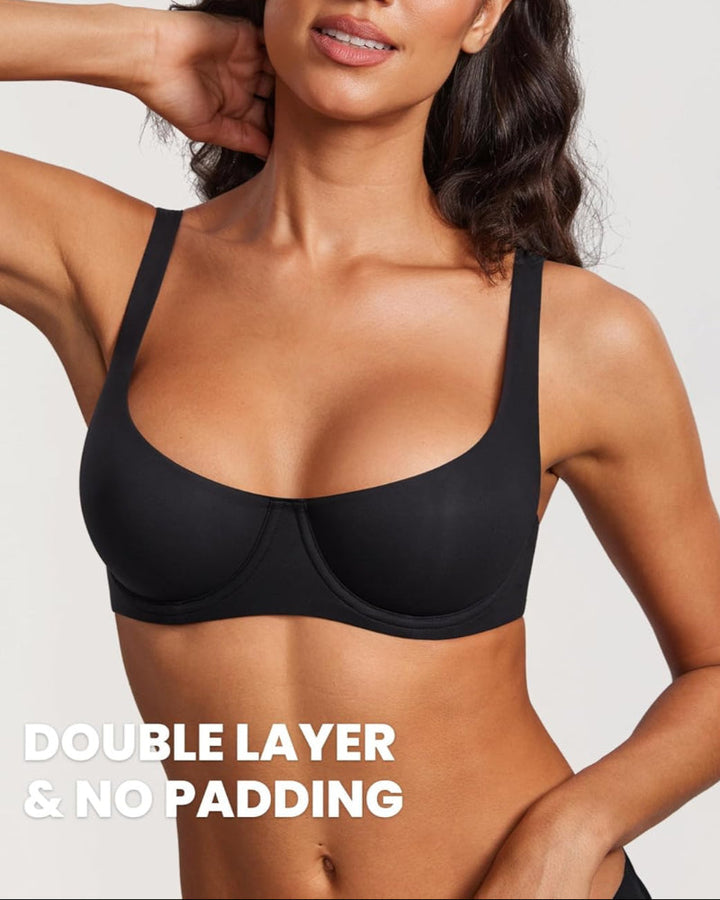 Lullé™ – Seamless Buttery-Soft Underwire Balconette Bra + 1+1 FREE