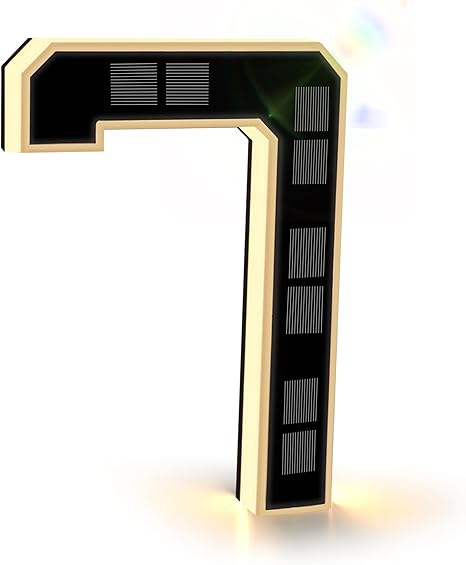 SolarGlow Address Sign - Be Seen, Be Safe - 50% OFF