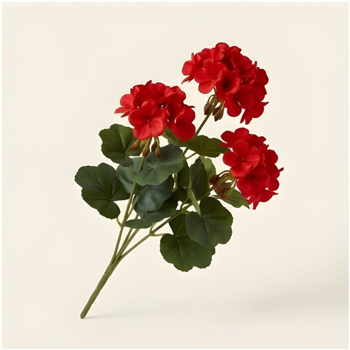 Arbora™ – UV Resistant Silk Artificial Geranium Flowers for Outdoor &amp; Indoor Decor + 50% OFF