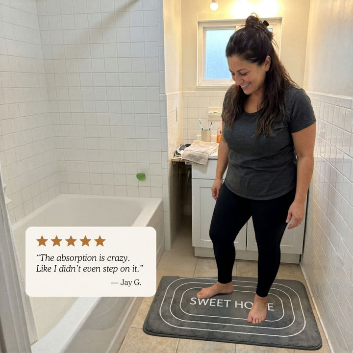 Ashcove™ – Non-Slip Super-Absorbent Quick-Dry Bath &amp; Kitchen Mat + 50% OFF