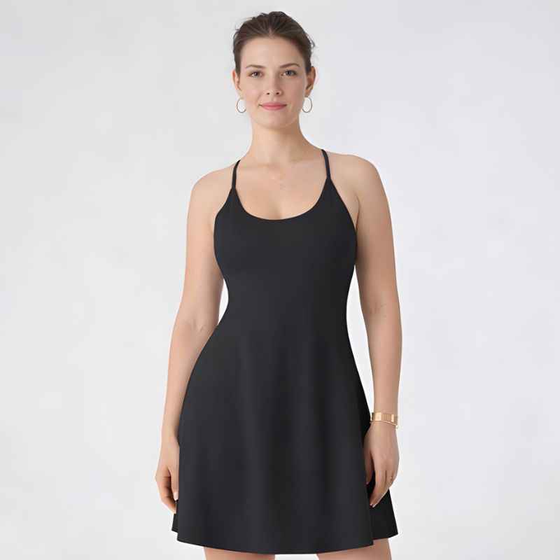 Glidform™ – Built-In Shorts, Pockets &amp; Bra Support Athletic Dress + 50% OFF
