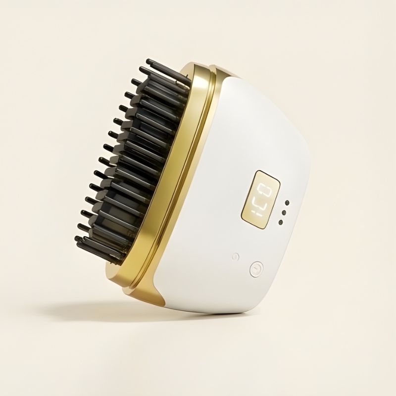 Velura™ – Cordless Hair Straightener Brush with Negative Ions &amp; MCH Ceramic Heat + 50% OFF