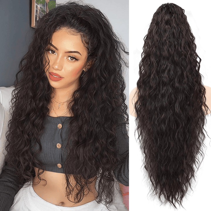The SilkiPony  Extension - A Perfect Ponytail in Seconds + 50% OFF