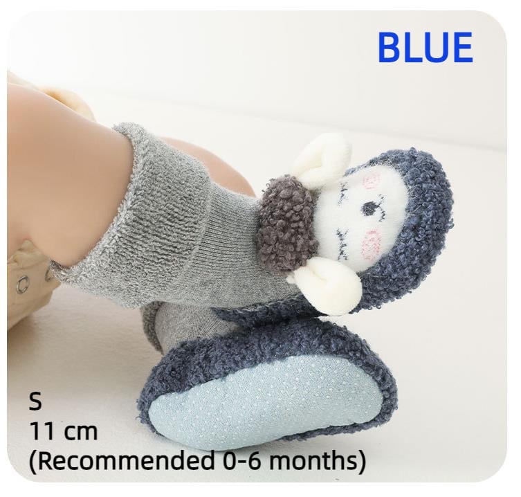 Baby Cartoon Plush Cotton Toddler Shoes – Keep Little Feet Warm, Safe &amp; Adorable – 50% OFF