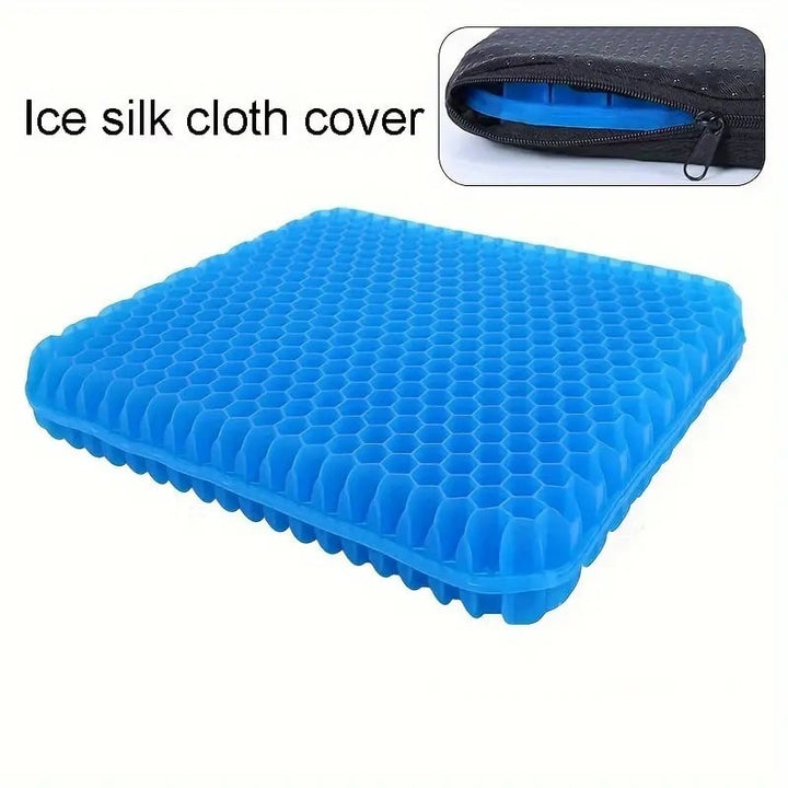 Hivecore™ – Double-Layer Honeycomb Gel Seat Cushion for All-Day Comfort &amp; Pain Relief + 50% OFF