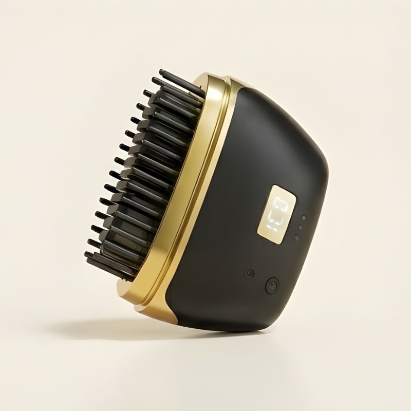 Velura™ – Cordless Hair Straightener Brush with Negative Ions &amp; MCH Ceramic Heat + 50% OFF