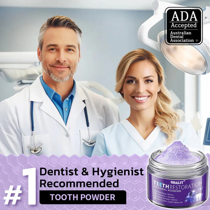The RestoreGum Mineral Powder - Dentist-Approved, TGA Recommended for Gum &amp; Tooth Repair + 50% OFF