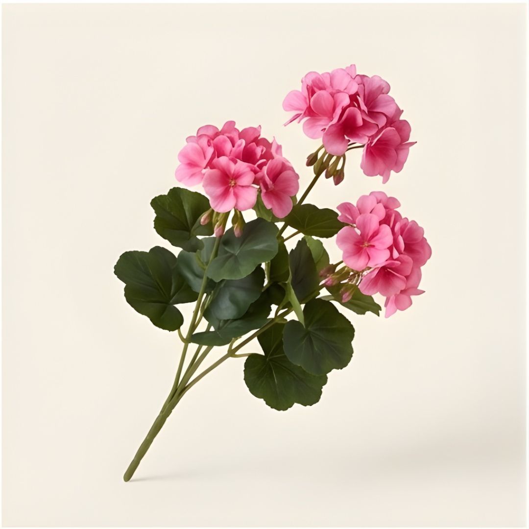 Arbora™ – UV Resistant Silk Artificial Geranium Flowers for Outdoor &amp; Indoor Decor + 50% OFF