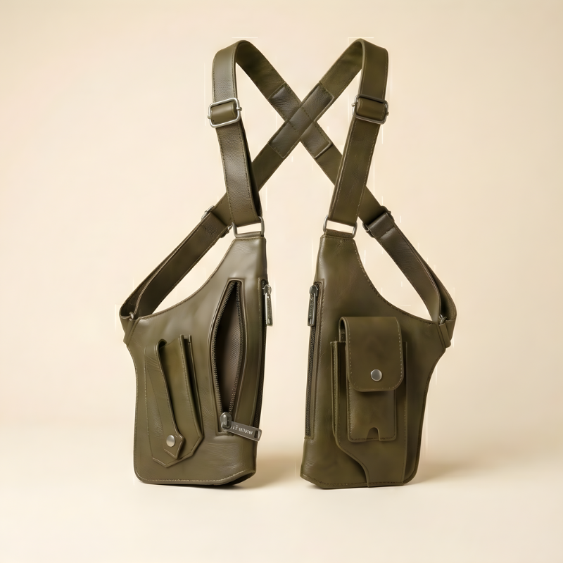 Rivett™ – Premium Leather Underarm Holster Bag + 50% OFF