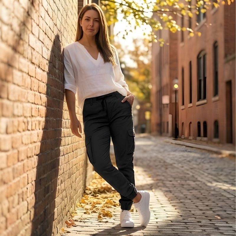Terrova™ – Flattering Multi-Pocket Cargo Jogger Pants for Women + 50% OFF
