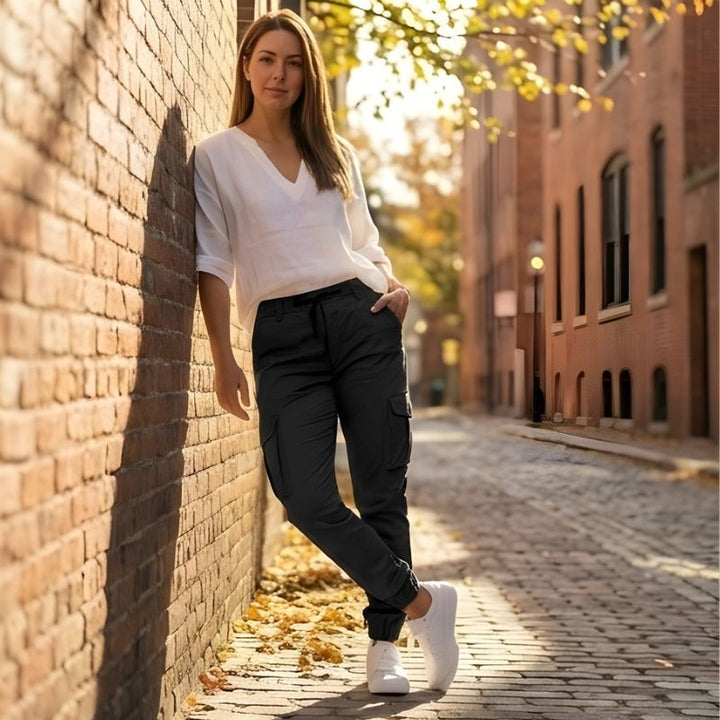 Terrova™ – Flattering Multi-Pocket Cargo Jogger Pants for Women + 50% OFF