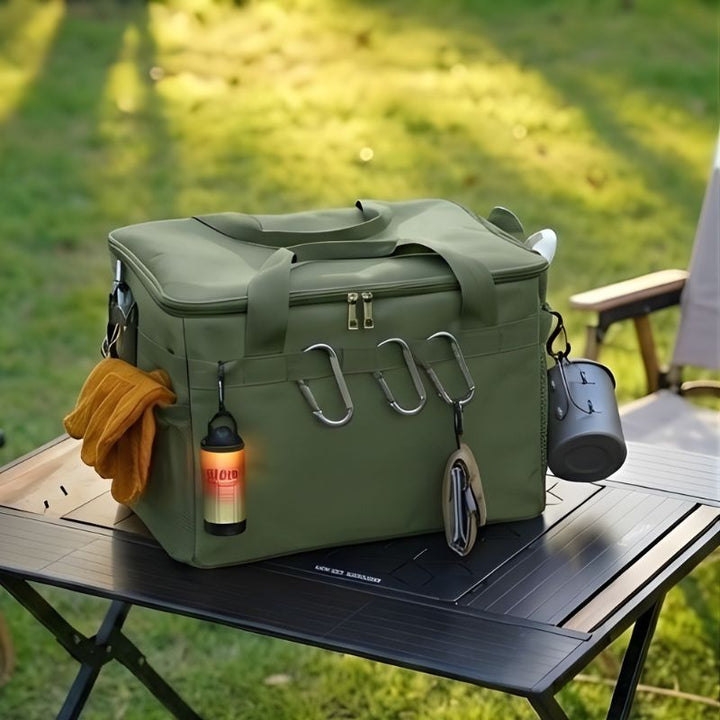 Ridgecache™ – Waterproof Foldable Camping Gear Organizer Bag + 50% OFF