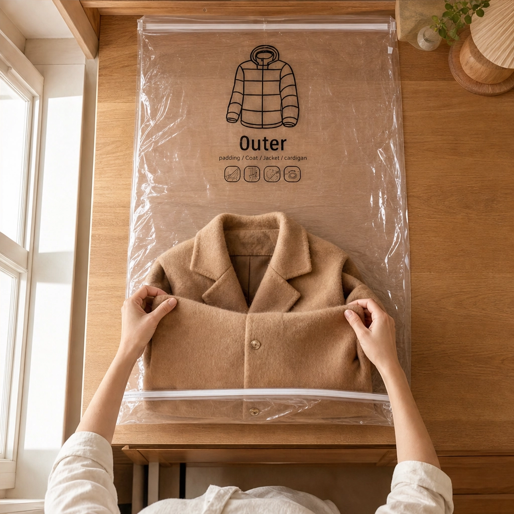Hushvault™ – Hanging Vacuum Storage Bags for Coats, Jackets &amp; Closet Organization + 50% OFF
