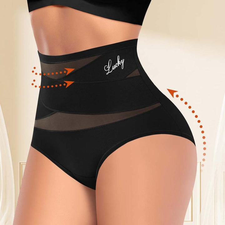 Silhova – High-Waist Cross-Compression Tummy Control Panties + 1+1  FREE