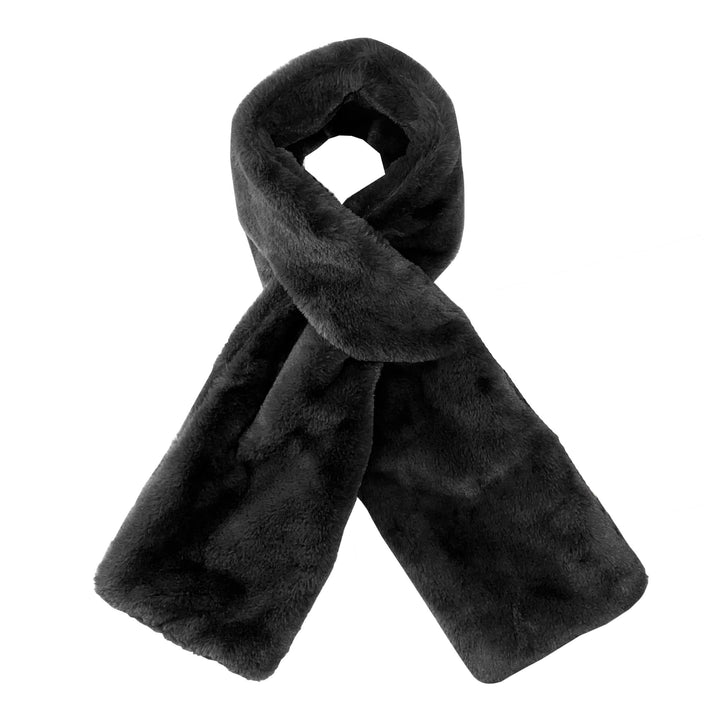 The AuraFaux Fur Scarf - Hidden Pocket, Luxurious Faux Fur, and Promotion +50% OFF