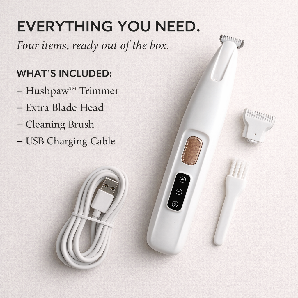 Hushpaw™ – Silent, Safe &amp; Precise Pet Paw Trimmer + 50% OFF