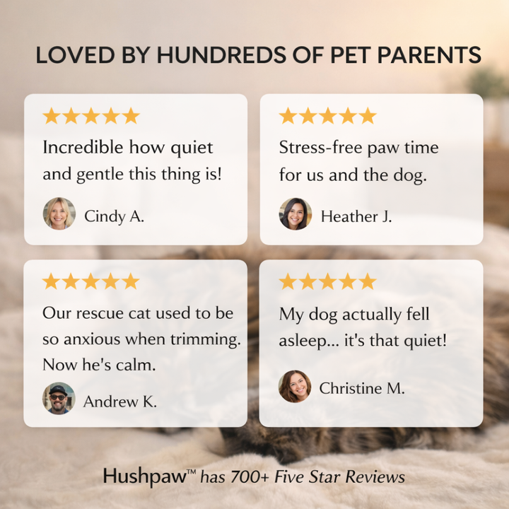 Hushpaw™ – Silent, Safe &amp; Precise Pet Paw Trimmer + 50% OFF