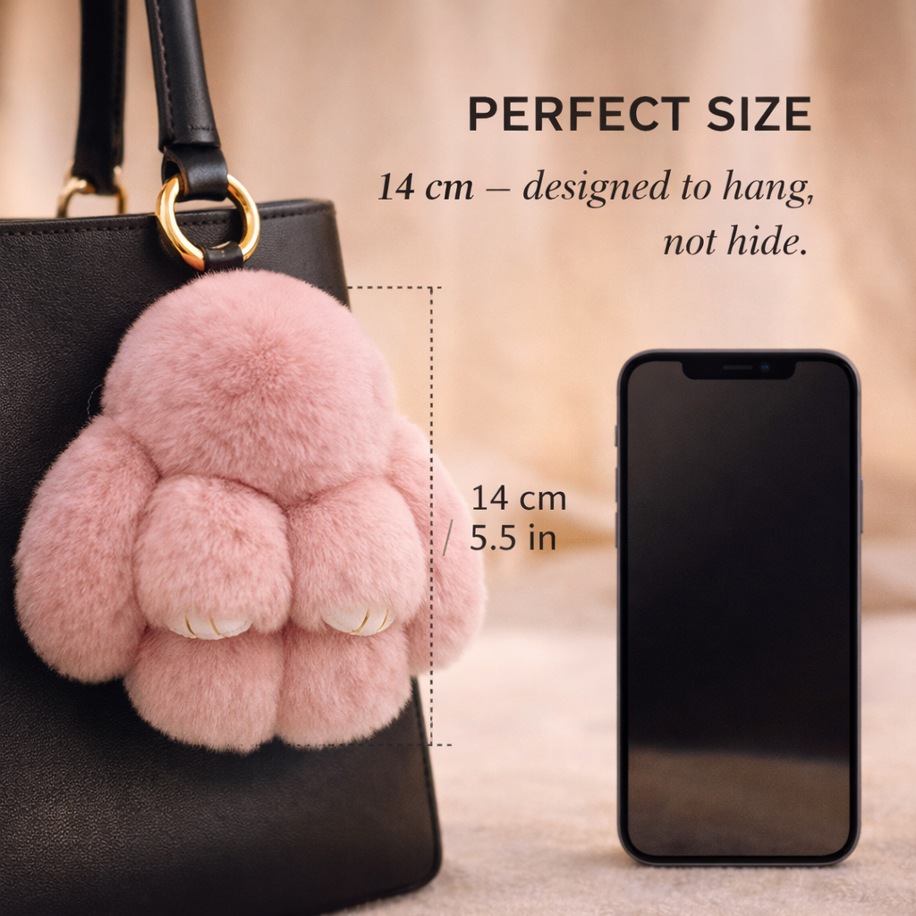Velvetpaw™ – Ultra-Soft Plush Bunny Keychain with Collectible Tin Gift Box + 50% OFF