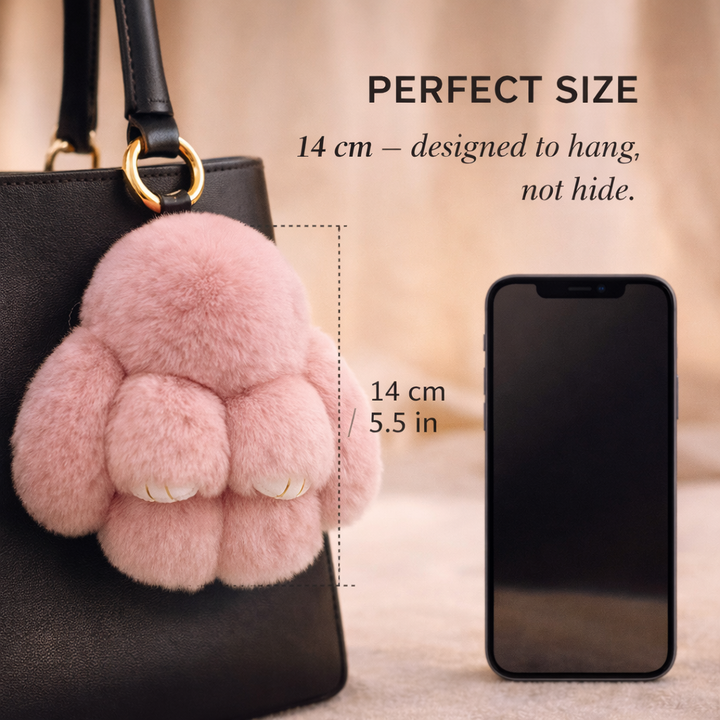 Velvetpaw™ – Ultra-Soft Plush Bunny Keychain with Collectible Tin Gift Box + 50% OFF