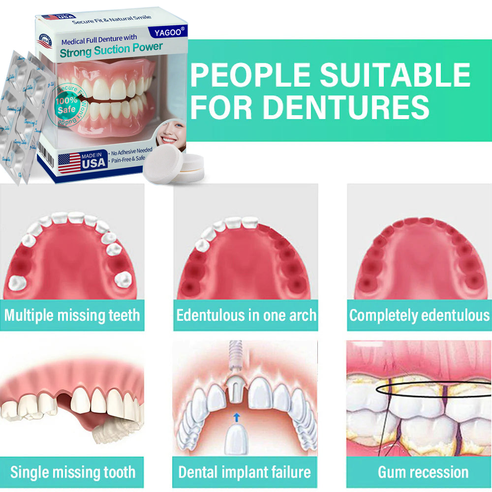 NaturaFit Medical Full Denture - A Secure Smile, A Natural Look + 50% OFF