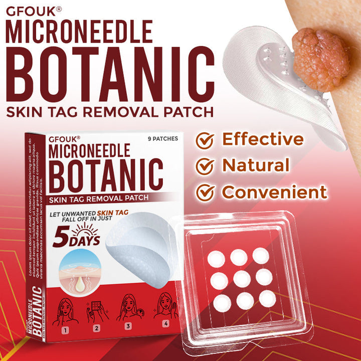 The MicroDerm Patch - Painless Skin Tag &amp; Blemish Removal + 50% OFF