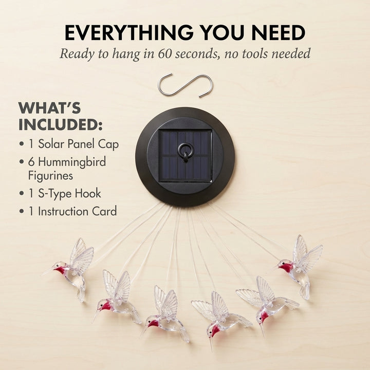 Duskcroft™ – Solar Hummingbird Color-Changing LED Garden Light + 50% OFF