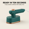 Pressley™ – 2-in-1 Handheld Steam Iron with 10-Second Heat & Titanium Plate + 50% OFF