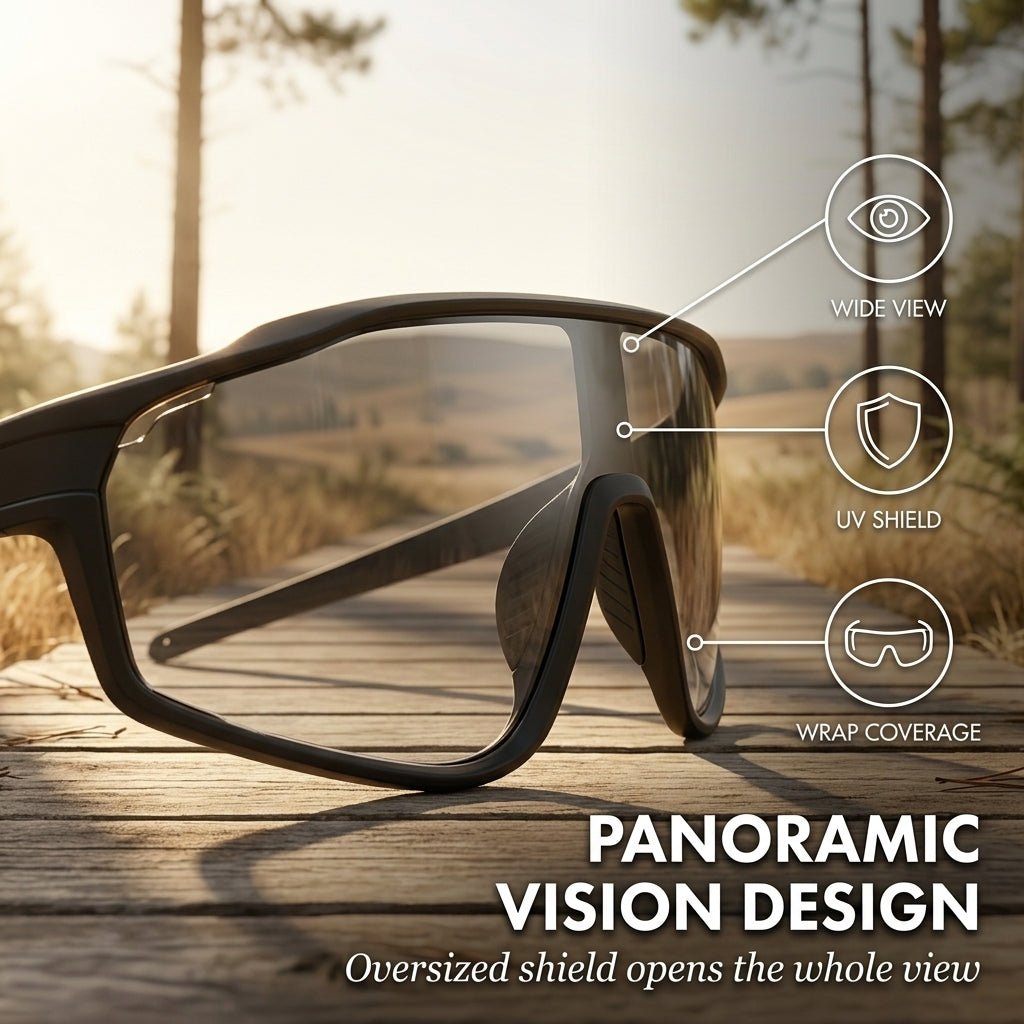 Arcshade™ – Photochromic Auto-Tint Shield Sunglasses with Anti-Slip Grip + 50% OFF