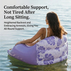 Marisol™ – Ergonomic Cooling-Mesh Inflatable Pool Lounger + 50% OFF