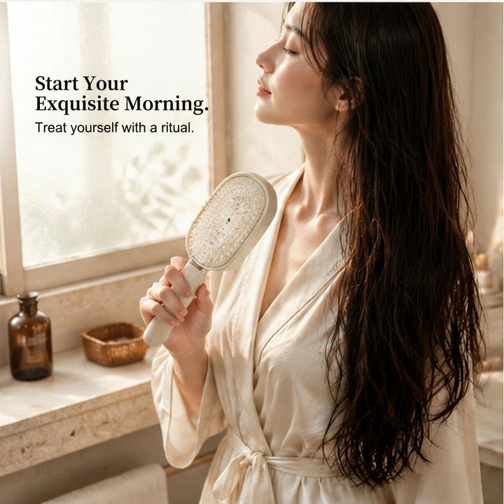 Glissette™ – 2-in-1 Misting Detangle &amp; Massage Hair Brush + 50% OFF